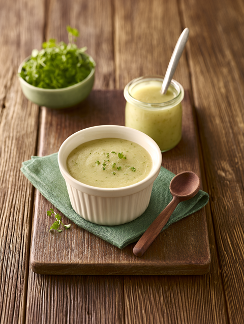 Purée de courgette
