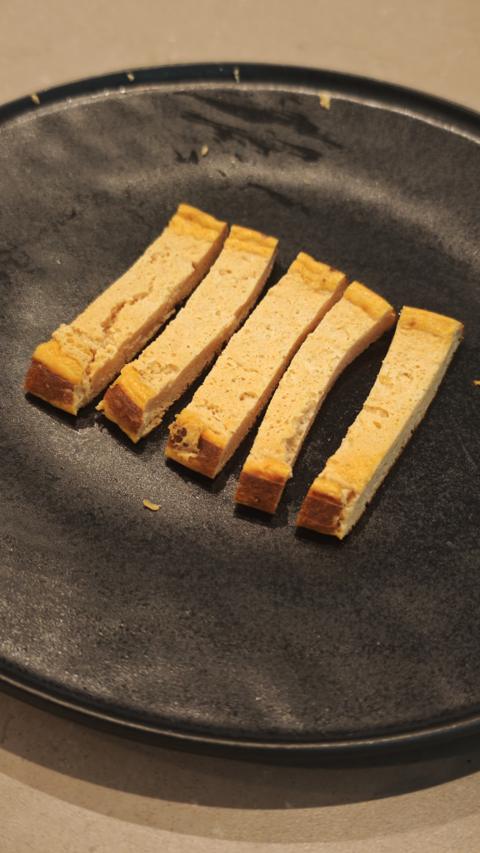 Omelette à la patate douce